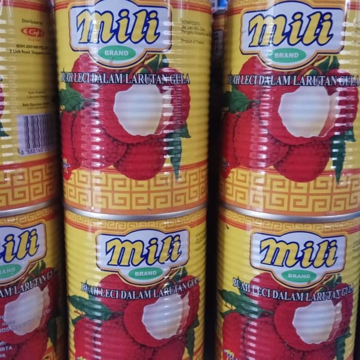 Mili lychee leci kaleng