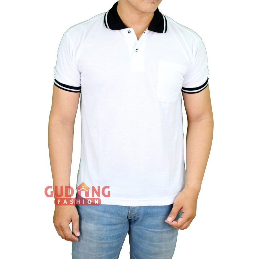 Polo Shirts Lengan Pendek Keren Pria PLS 10