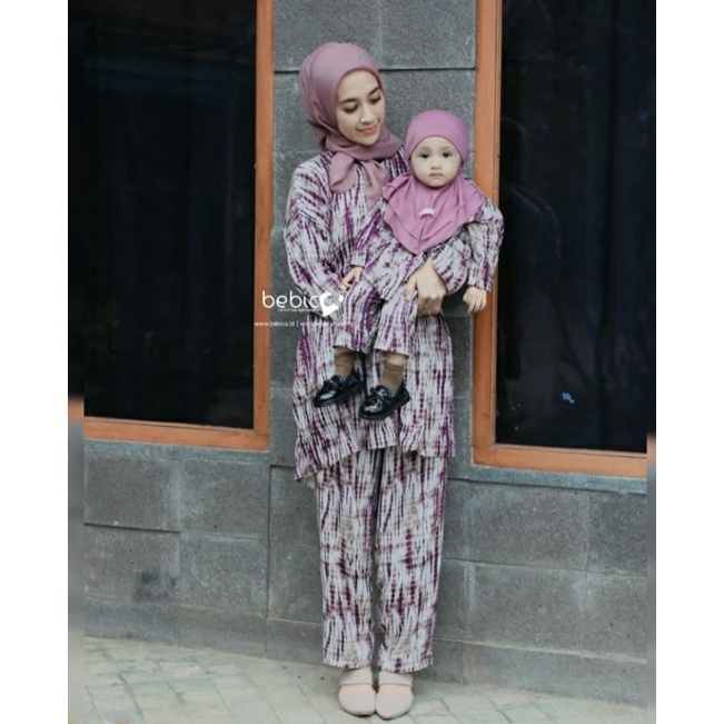 Gamis dan One set Mom Kaona Set Ori by Bebica