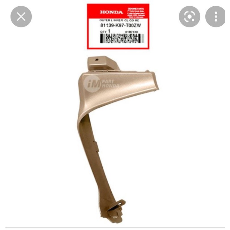 COVER OUTER L INNER HONDA PCX 150 LED GOLD