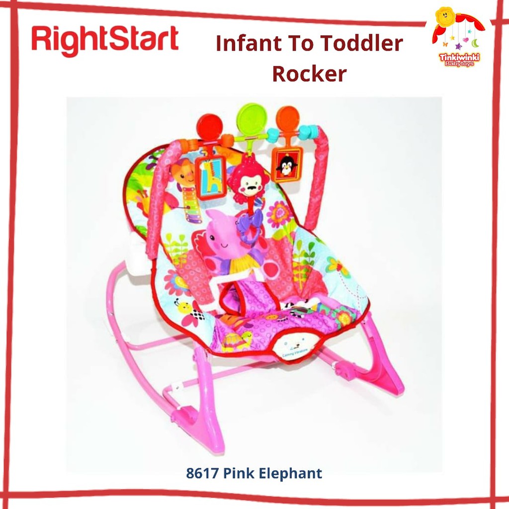 kursi ayun anak Rocker Right Start Infant to toddler