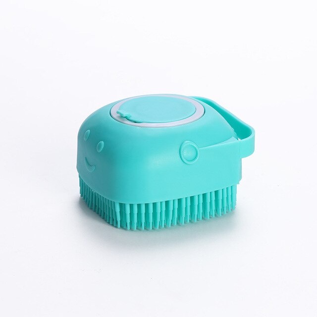 Spons Badan Mandi Bubble Bath Shower Brush Silicone Dispenser Brush Serbaguna