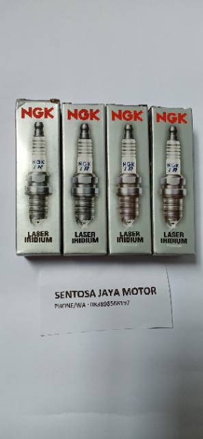 Busi laser iridium honda jazz rs freed new brio new city mobilio crv hrv brv