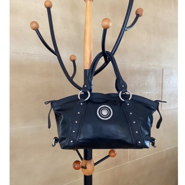 Tas Handbag tas pesta ANNE KLEIN Kulit Asli