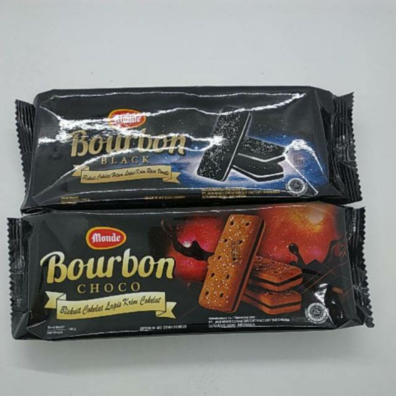 

Monde Bourbon Black dan Choco 140gr