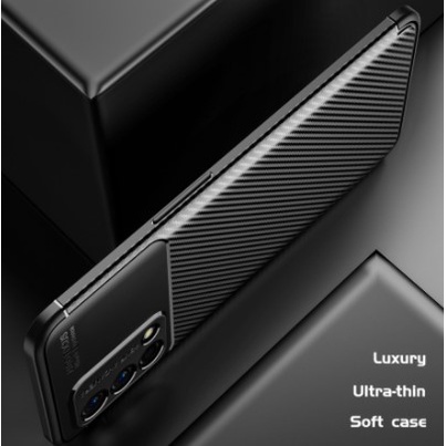 Casing OPPO A74 4G / OPPO F19 Casing Cover Carbon Auto Focus 360 Soft Case