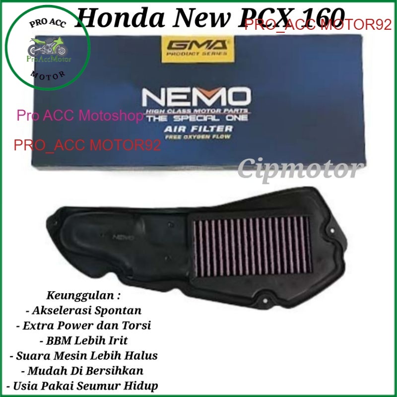 Filter Saringan Udara PCX 160 Nemo Ferox