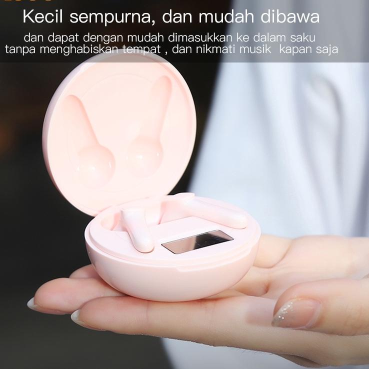 TRXZ5l5K--TACOO TWS Earphone Bluetooth Wireless 5.0 Deep Bass Digital Noise Reduction Battery Displa