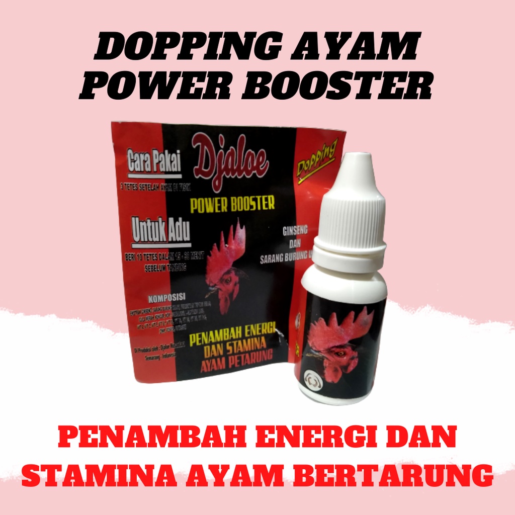 DOPING AYAM PETARUNG ADUAN LAGA BANGKOK MERPATI BALAP  BOOSTER SUPER POWER TENAGA TARUNG SUPER GILA