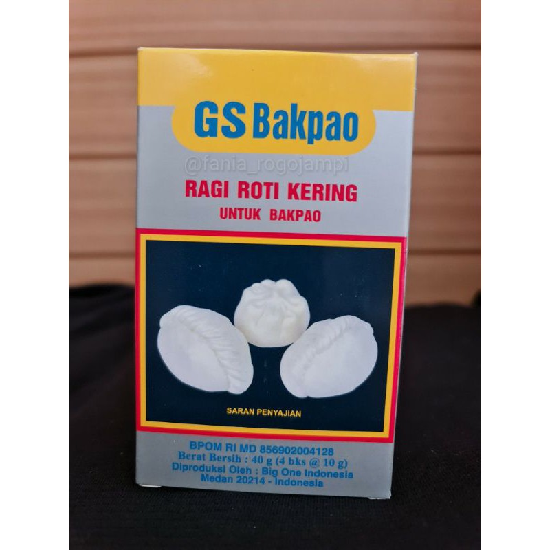 

Ragi Big One GS Bakpao (10gr)