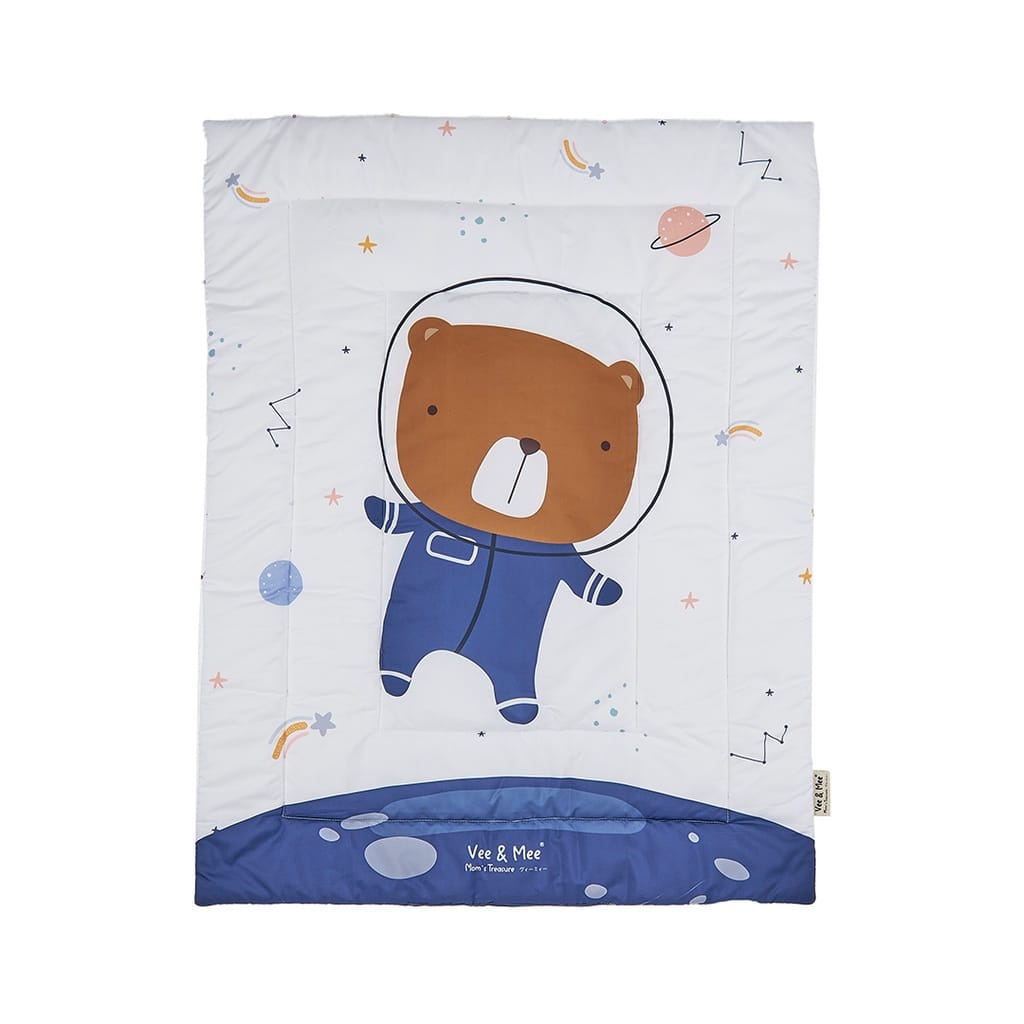 [2 kg] Vee &amp; Mee Matras Baby Bedding Set Astronaut Bear Series - VMM 1060