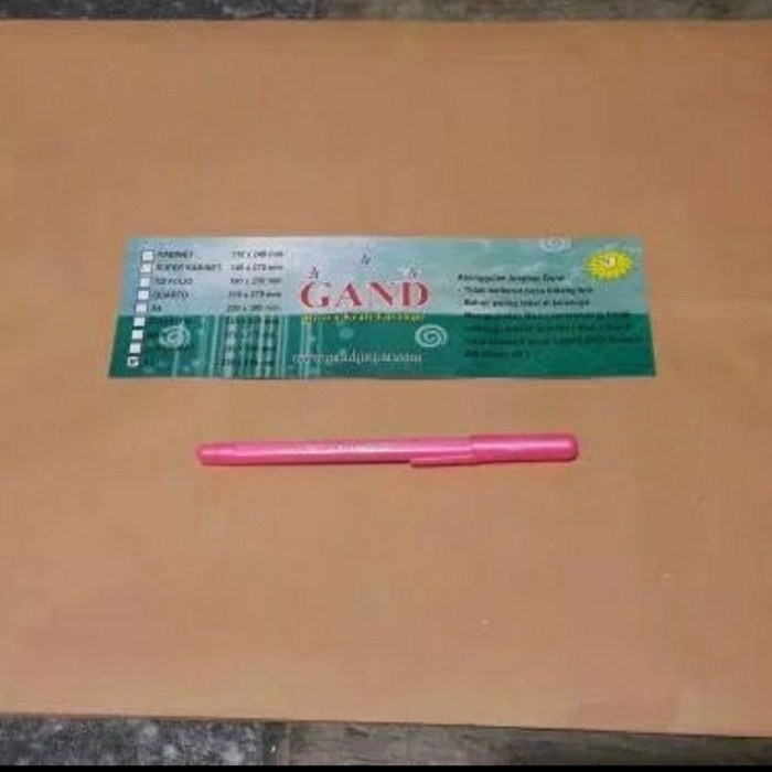 

amplop coklat a3 isi 100 lembar