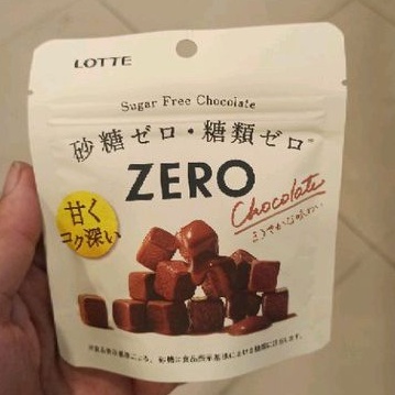 

Lotte Zero Chocolate 40g / Lotte Sugar Free Chocolate 40g / Lotte Coklat Susu Tanpa Gula 40g