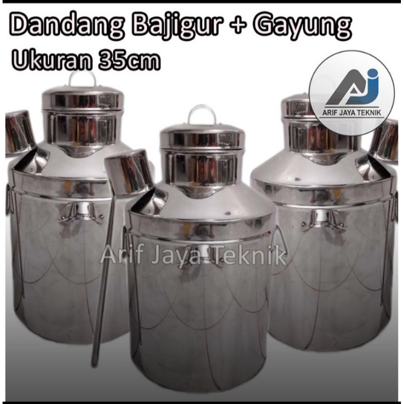 Dandang Bajigur/susu/bandrek jahe Ukuran 35