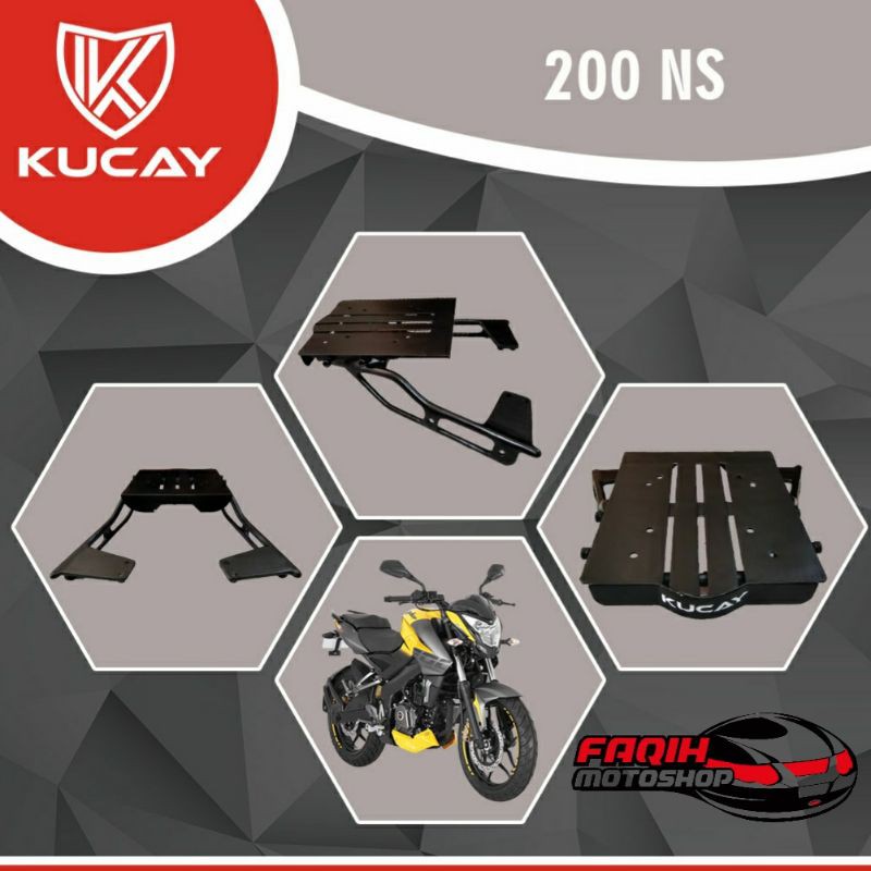 breket bracket kucay geser kawasaki pulsar Ns 200 ns200 faqihmotoshop faqih motoshop