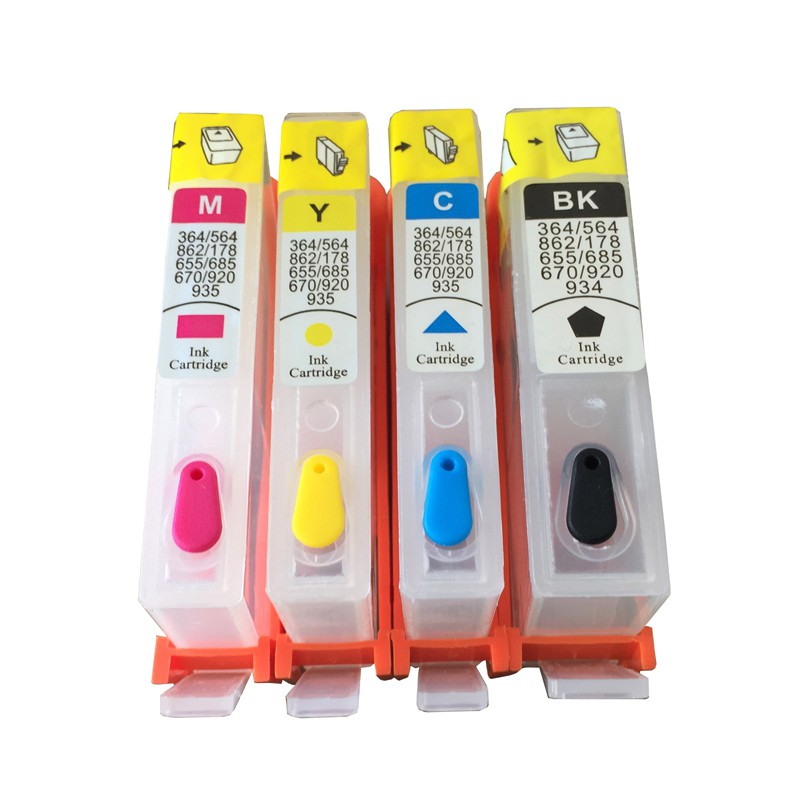Refil CISS Cartridge HP 685 HP685 Deskjet 3525 4625 5525 CMYK