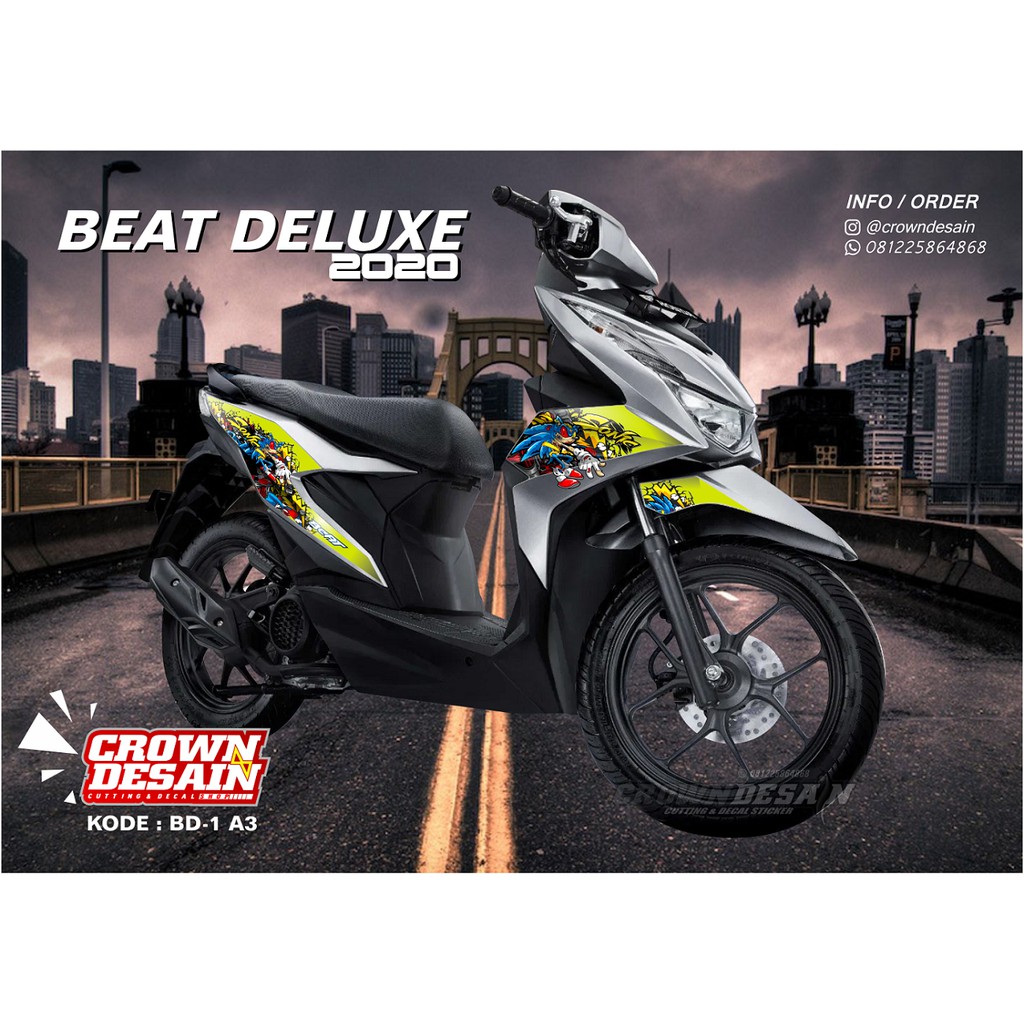 STRIPING BEAT DELUXE 2020 STICKER STRIPING HONDA BEAT DELUXE