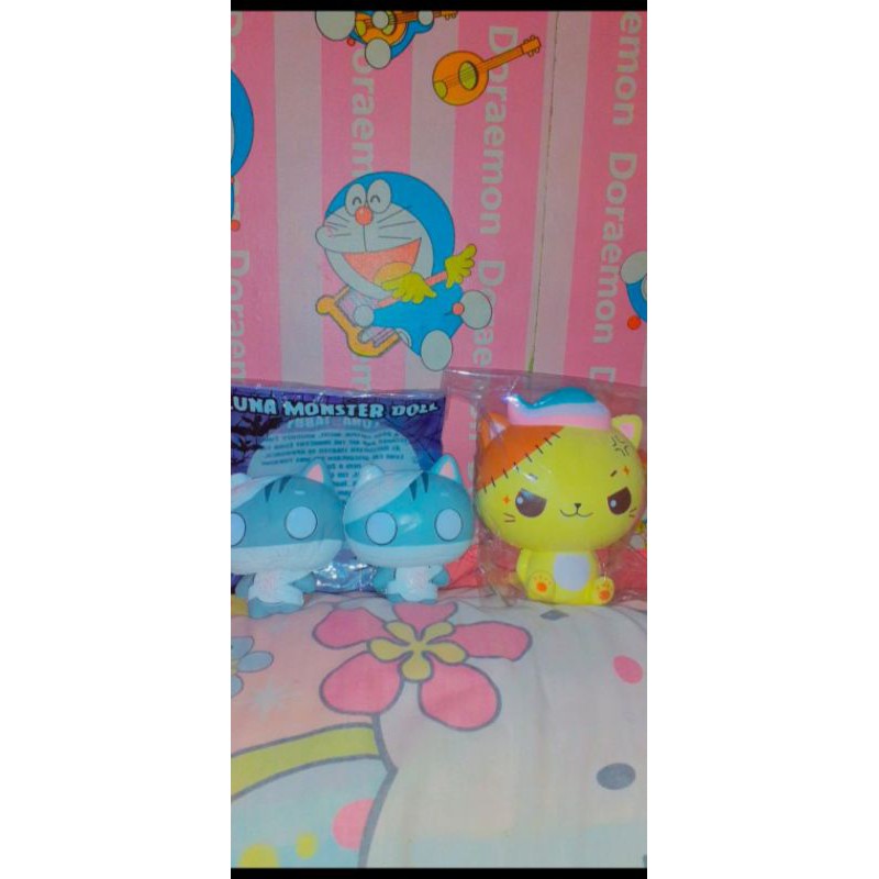 squishy Luna monster doll & minty luna (RARE)