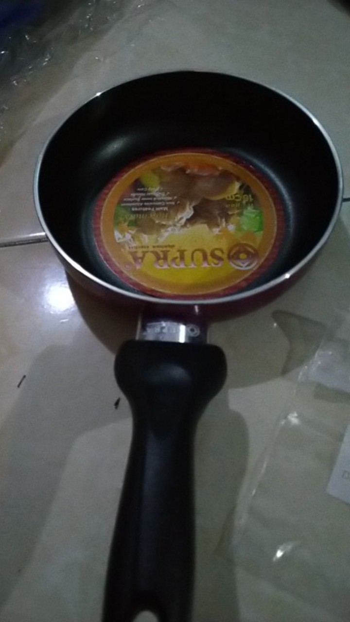 Wajan Fry Pan 16cm / Panci Penggorengan Teflon Anti Lengket Supra