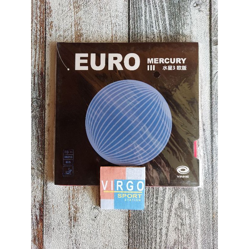 Yinhe Mercury lll Euro karet rubber bat bet pingpong yinhe mercury 3 euro