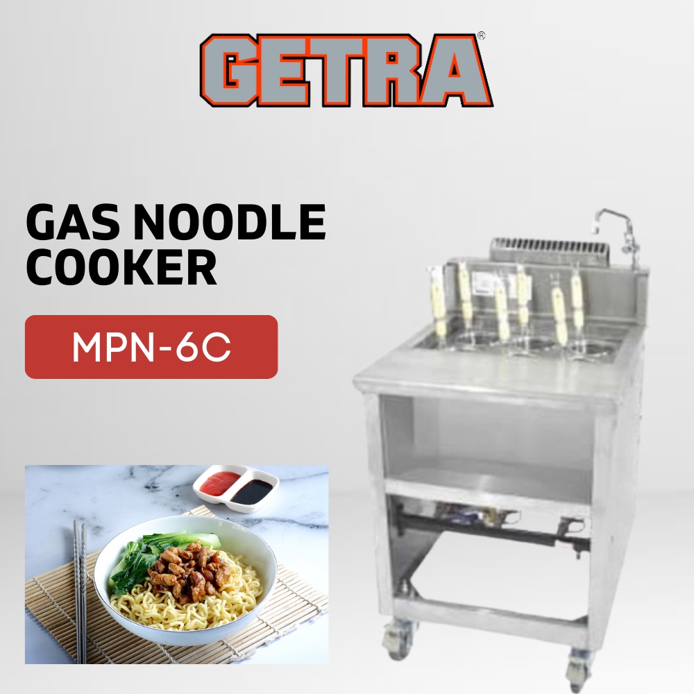 MESIN MIE GETRA MPN-6C KOMPOR GAS MESIN REBUS MIE AYAM 6 LUBANG