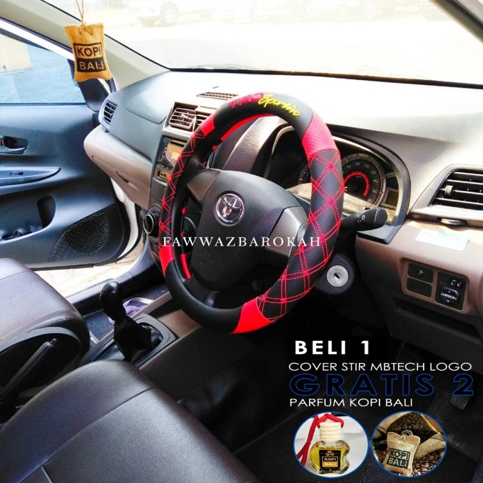 Cover/Sarung/Pelindung setir Stir Mobil AVANZA TRD SPORTIVO MBTECH