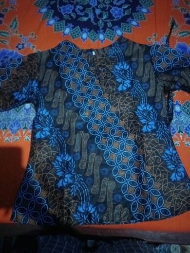 Maura Couple - Sania Ruffle Batik Couple