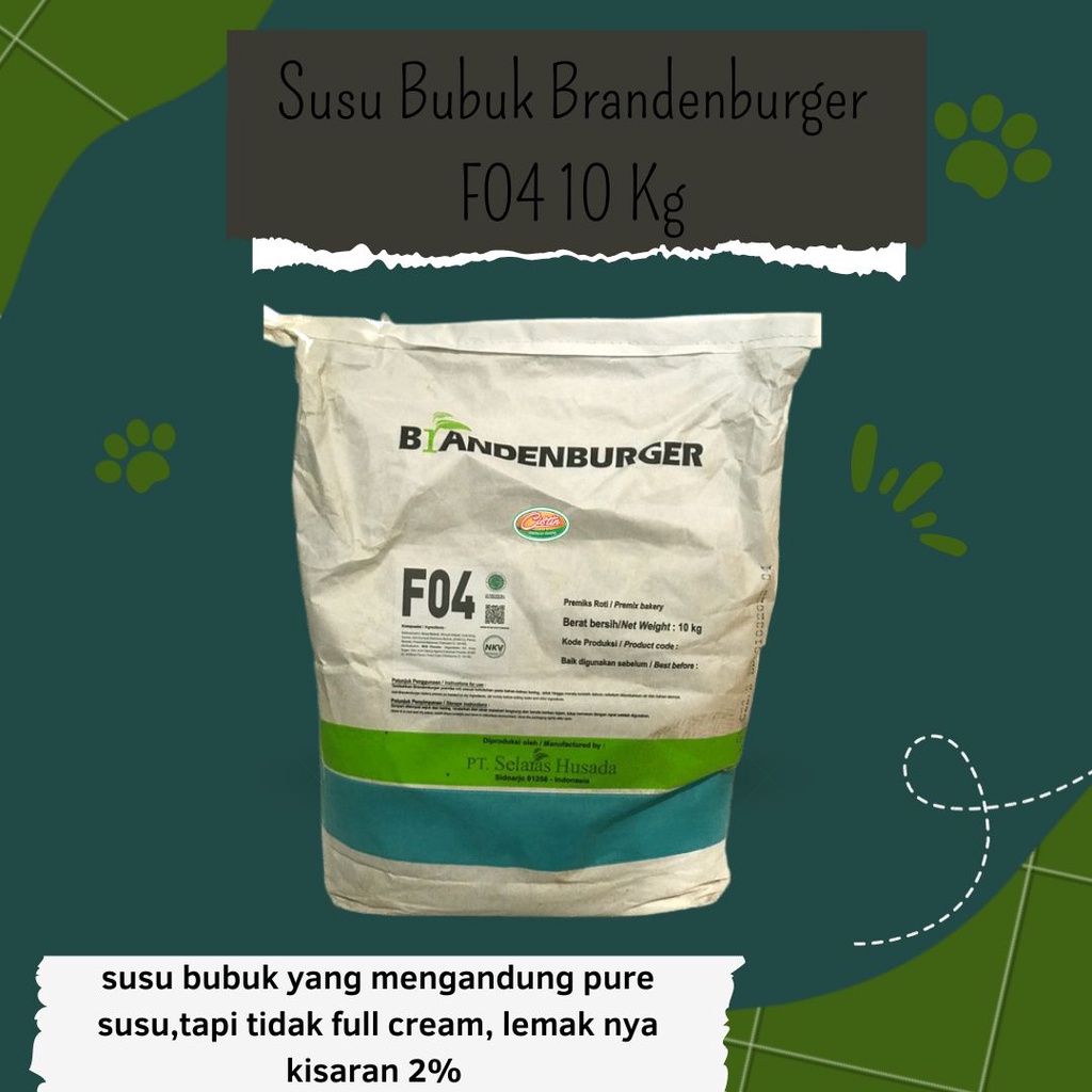 

Brandenburger susu bubuk F04 10kg