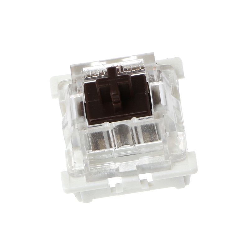 Btsg Tactile Linear Switch 3Pin Brown Saklar Untuk Keyboard Mekanik Gateron MX Cherry MX Clone Switch Transparan Hou