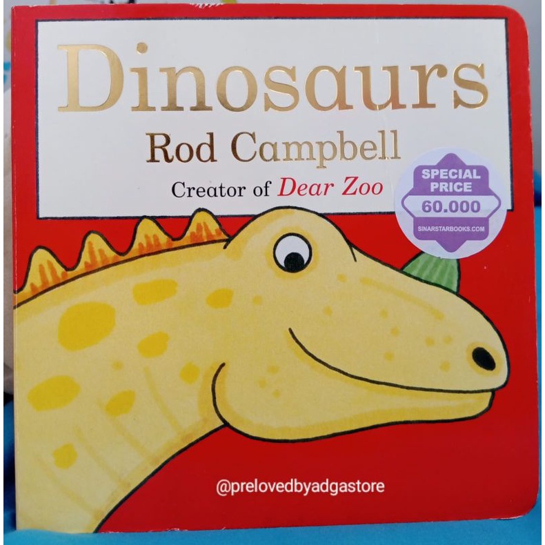 BBW Board Book : Dinosaurs by Rod Campbell