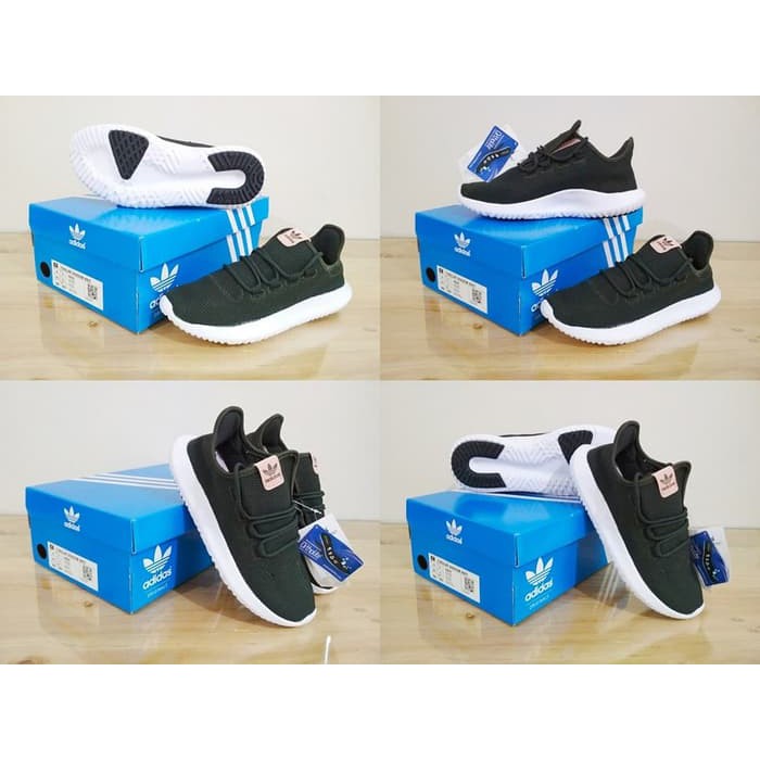Olahraga SEPATU ADIDAS Casual / Sneakers Adidas Tubular Shadow (Black White)