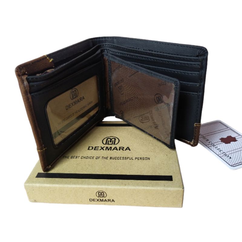 CODPROMO/DOMPET DEXMARA ORIGINAL Dompet Lipat Pria PVC Premium DM 036