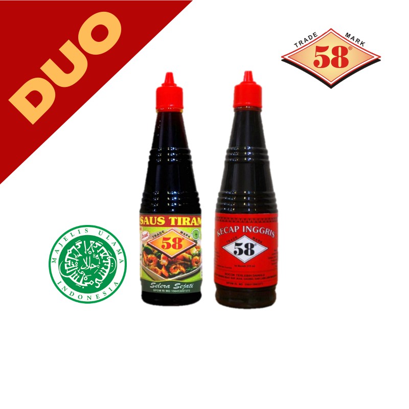 

Saos 58 - DUO Tiram x Inggris 275 ml