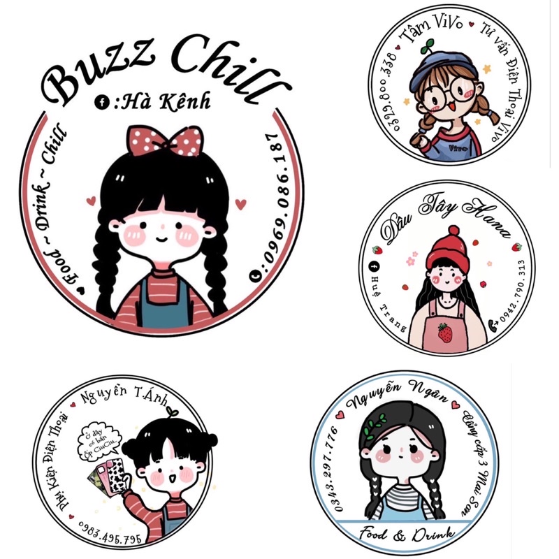 (DRAN HANA) JASA PEMBUATAN DESIGN LOGO DESIGN BISNIS OLSHOP