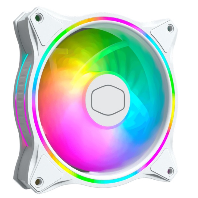 Fan Case Cooler Master MASTERFAN MF120 HALO RGB WHITE Edition Single