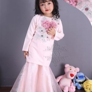 setelan baju anak perempuan muslim j&amp;y size 2-7y