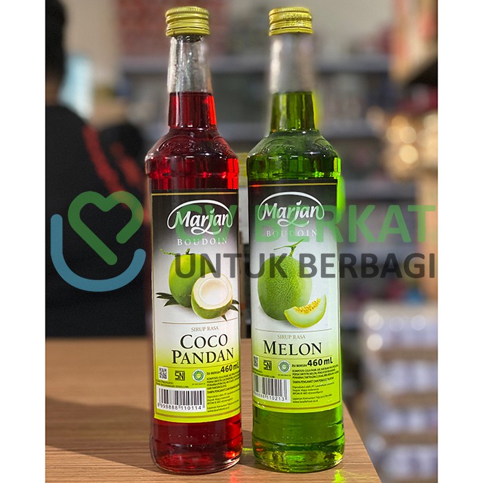 

SIRUP- SIRUP MARJAN BOUDOIN 460 ML - COCOPANDAN -SIRUP.