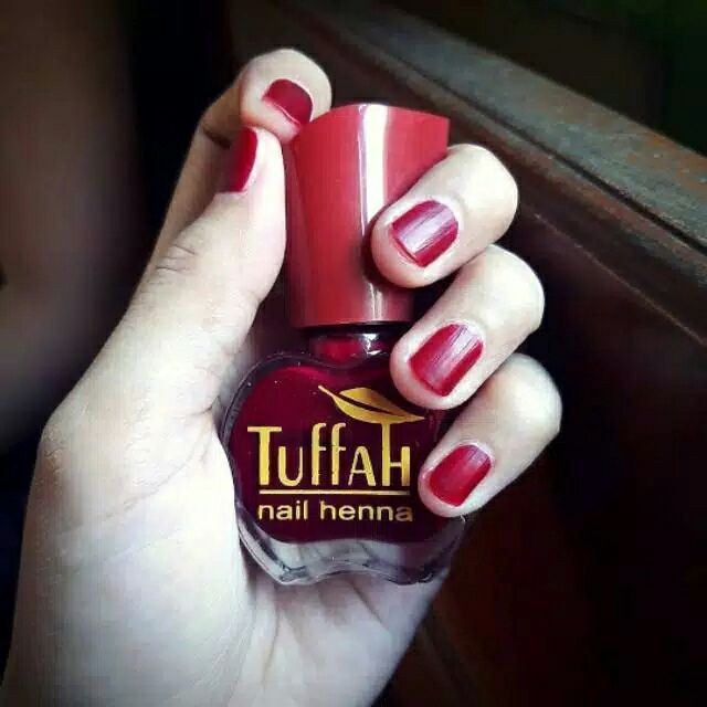 NAIL HENNA - TUFFAH - PACAR KUKU HALAL WARNA TAHAN LAMA