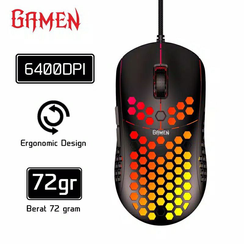 Gamen GM710 Ultralight Gaming Mouse