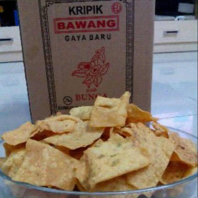 

Kripik Bawang Gaya Baru Ori 1 Kg