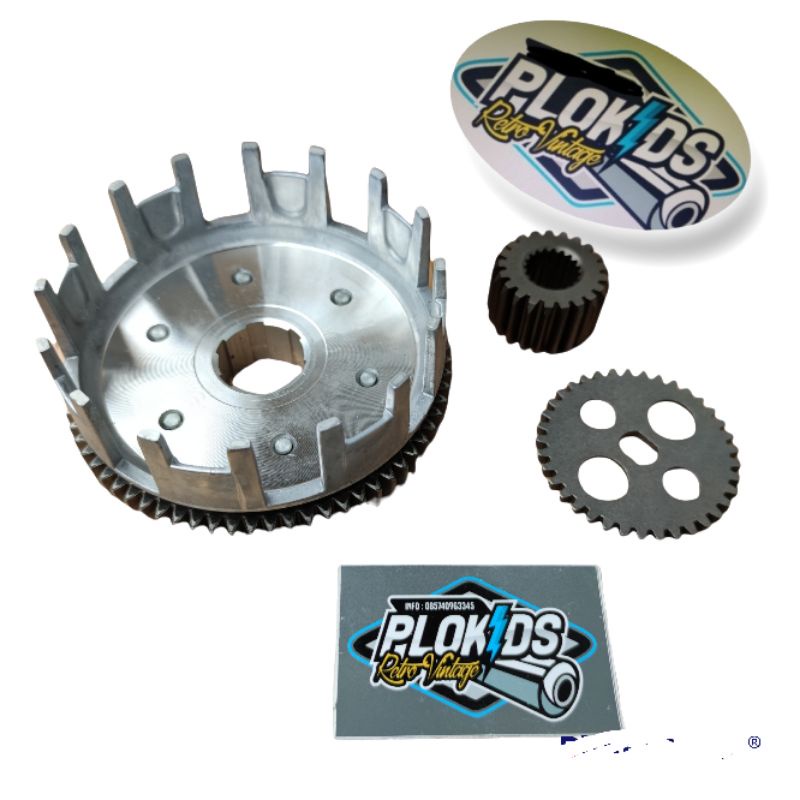 Draf gear Nap gear rongsel primsek primer sekunder viar 21 70 37 T pnp gl mp tiger