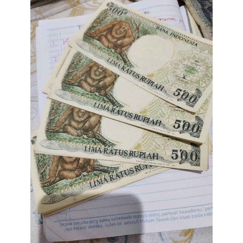 Uang Kuno 500 Rupiah 1992