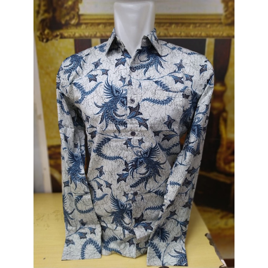 Platini |Kemeja Batik Printing