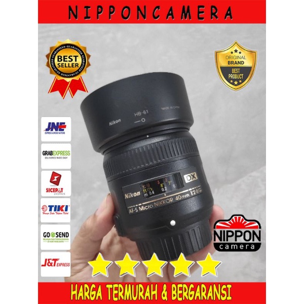 Lensa Micro / Macro Nikon 40mm f2.8 Afs DX