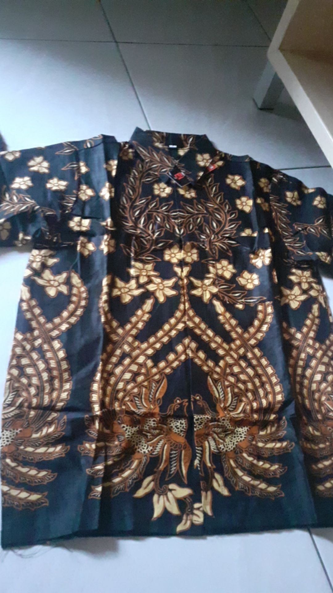 Batik Couple Pria Wanita Motif Cendrawasih Baju Seragam Alkhalis