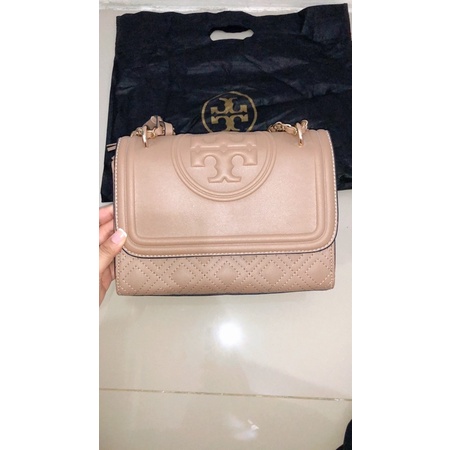 preloved bag tory burch flaming preloved tas tory burch