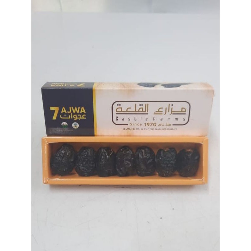 

KURMA AJWA AZWA ALIYAH ORGANIK 7 BUTIR