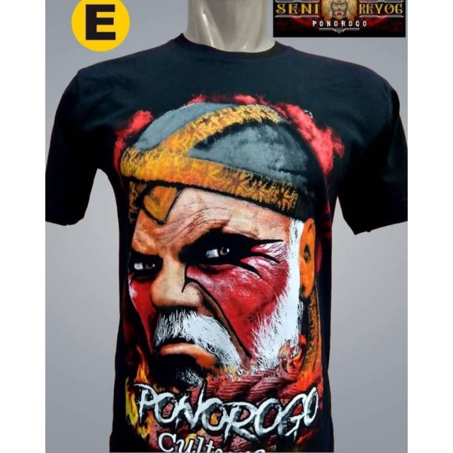 KAOS REOG / KAOS PONOROGO / KAOS REOG PREMIUM / OLEH OLEH KHAS PONOROGO