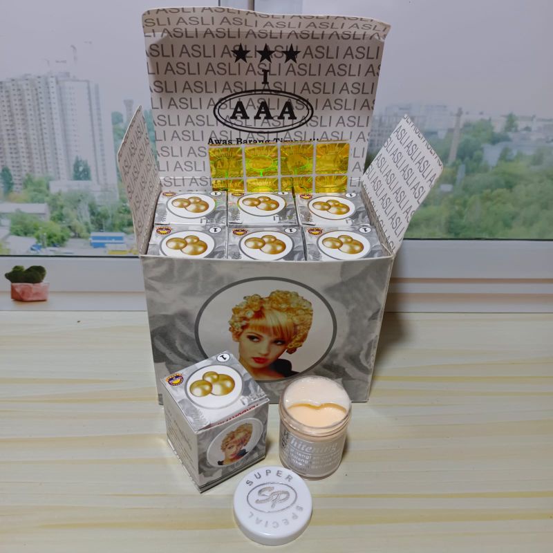 CREAM SP MUTIARA Super Uv Whitening ORIGINAL ( ECER )