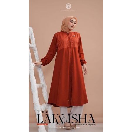 LAKEISHA TUNIK by NADHEERA LUXURY √ Tunik long √ Annisa collection